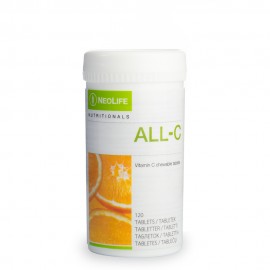 All-C  natūralus kramtomas vitaminas C vaikams (120 tab.)