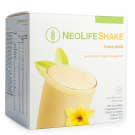 NeoLifeShake - Baltyminis kokteilis - Maisto Pakaitalas, Vanilės skonio (15 pakelių po 42 g)