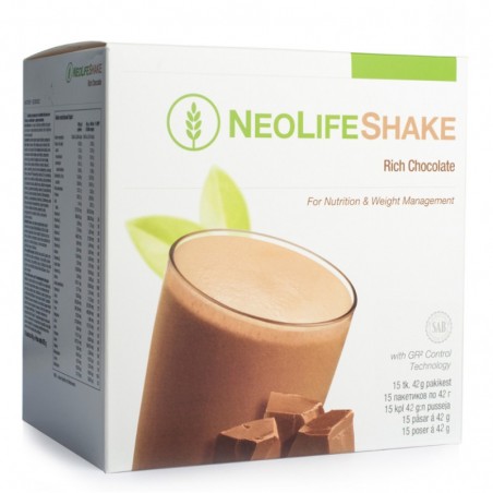 NeoLifeShake - Baltyminis kokteilis - Maisto Pakaitalas, šokolado skonio (15 pakelių po 42 g)